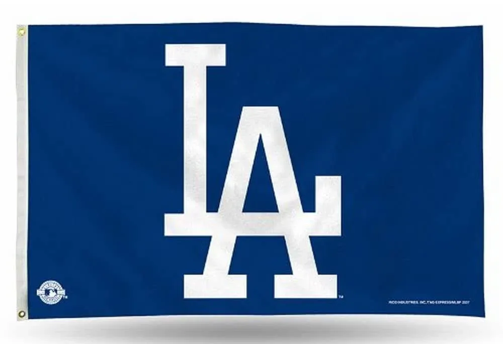 MLB Los Angeles Dodgers 3 x 5 Banner Flag, New