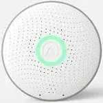 Airthings - Wave Smart Radon Detector with Free App, Temp and Humidity Monitor, Battery Operated, No Lab Fees. - Matte White and Silver