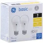 GE Lighting Non-Dimmable Durable LED Bulb - 100W - Soft White - 2 pack