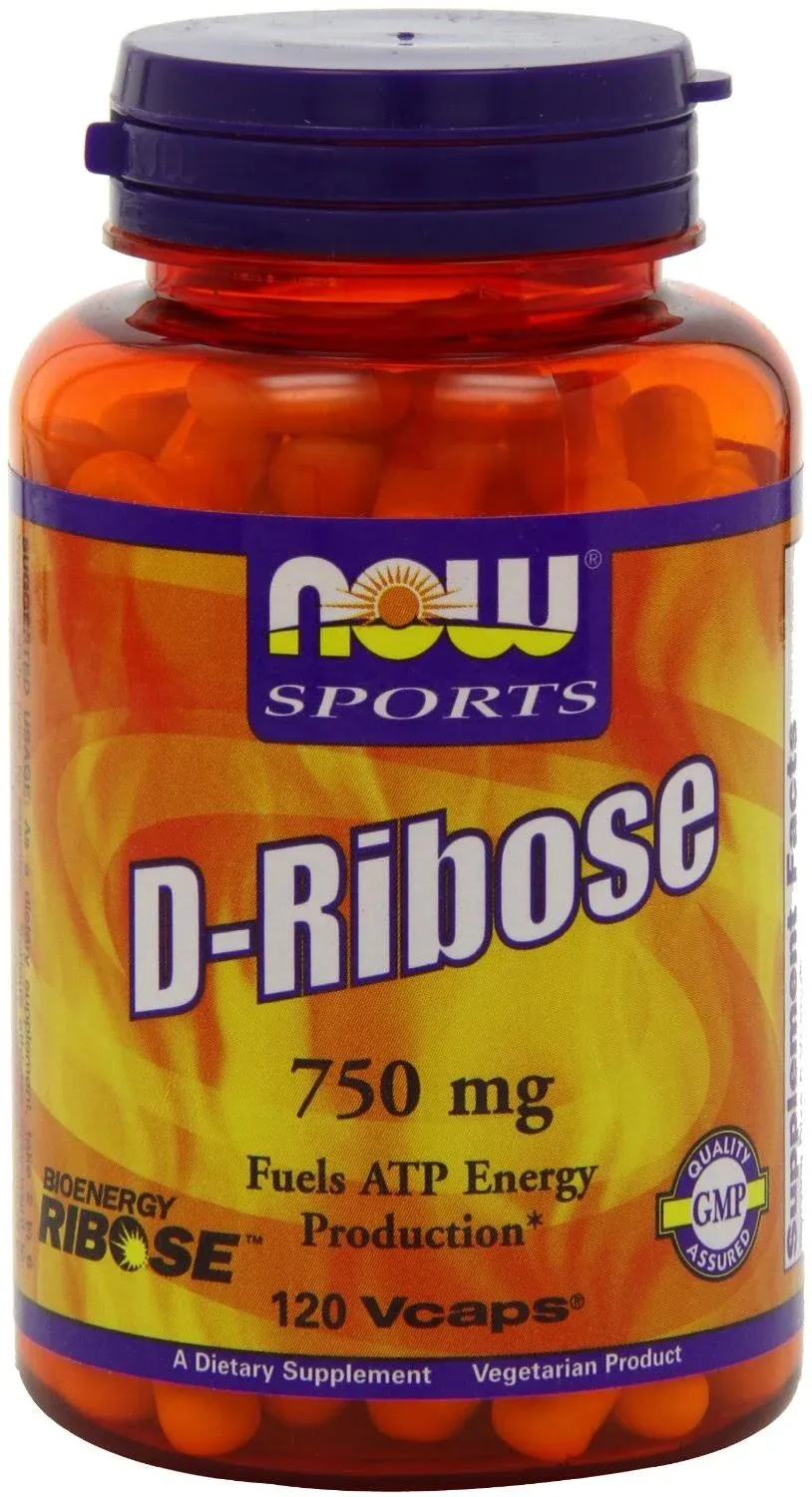 Now Foods Ribose 750mg 120 Capsule