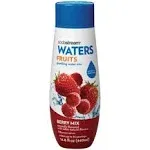 SodaStream Waters Fruits Sparkling Water Mix, Berry Mix - 14.8 fl oz bottle