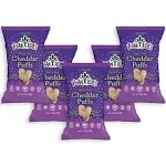 Vegan Rob's Plant Based Dairy Free Cheddar Puffs Certified Gluten Free Kosher(OU) Kosher 3.5 oz - 5 pack