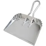 Quickie Heavy Duty Aluminum Dustpan, 17-Inch, Precision Edge, does not Bend or Chip, for Outdoor/Indoor/Kitchen/Office/Lobby