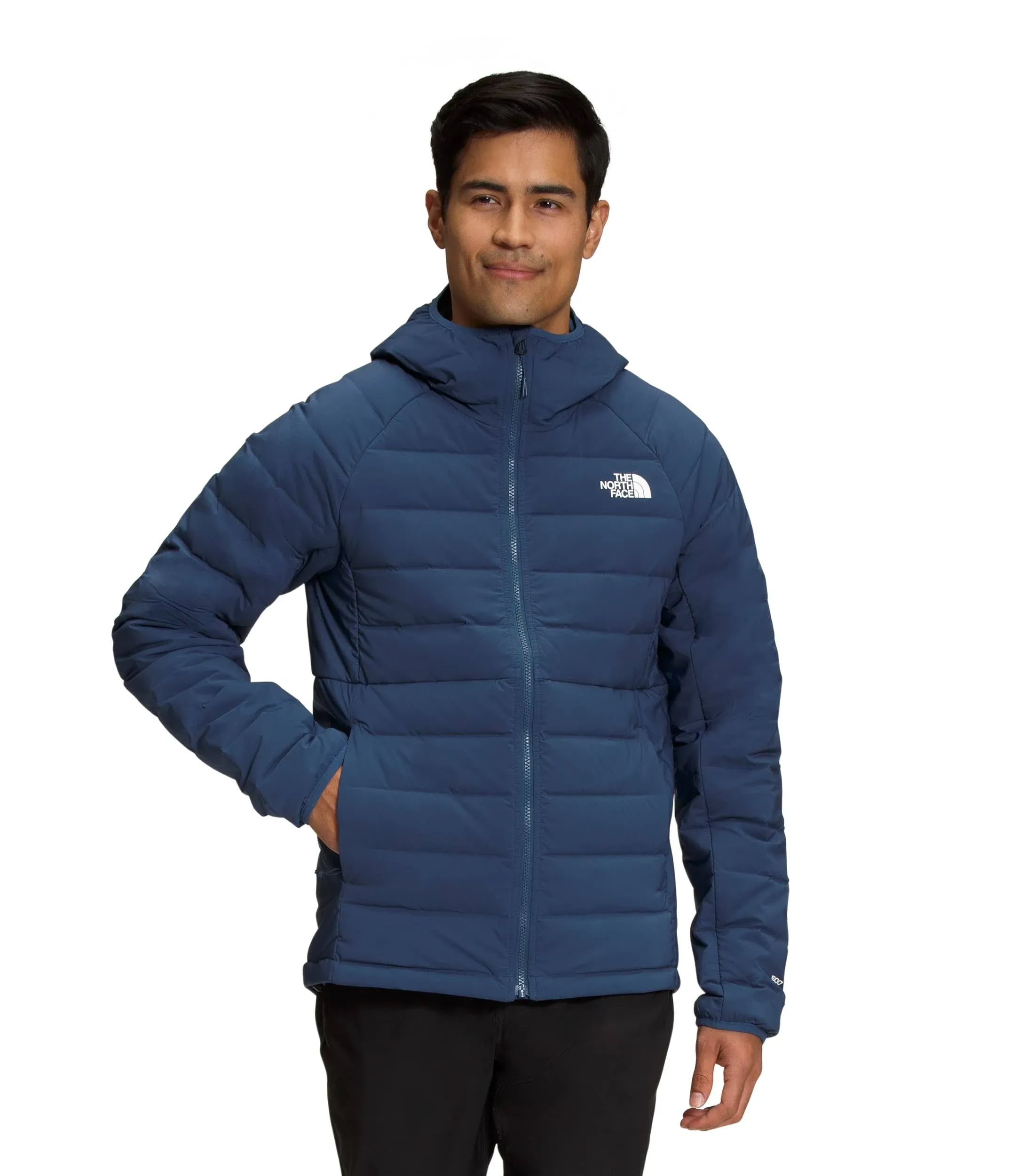 The North Face Belleview Stretch Down Hoodie Men's (Shady Blue)