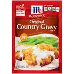 McCormick Original Country Gravy Mix 2.64 Oz