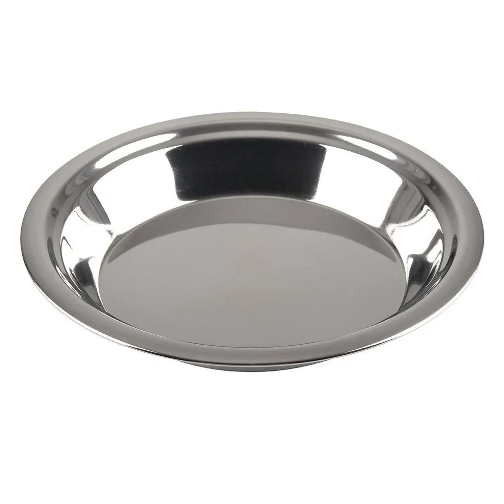 Lindy&#039;S - 5M871 Lindy&#039;S Stainless Steel 9 Inch Pie Pan, Silver