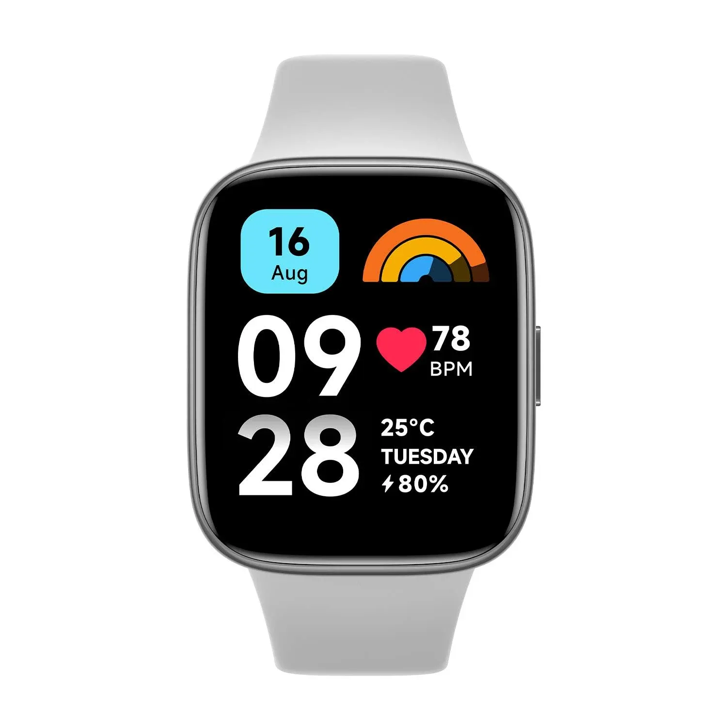 Xiaomi Redmi Smart Watch 3, pantalla táctil AMOLED de 1.75 pulgadas, resistente al agua de 5 ATM, duración de la batería de 12 días, GPS, modo de entrenamiento de 120, monitor de frecuencia cardíaca, consumo de calorías, monitor de actividad física, colo