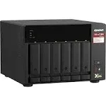 QNAP TS-673A-8G 6 Bay High-Performance NAS with 2 x 2.5GbE Ports and Two PCIe Gen3 Slots