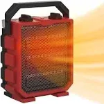 Space Heater, 750W/1500W Electric Heater - Red