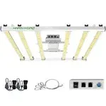 MARS HYDRO 2024 New FC-E6500 Foldable LED Grow Light 5x5ft 730Watt, Full Spectrum Grow Light Bar Commercial Plant Growing Lamp for Vertical Farming