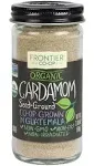 Frontier Herb Cardamom Seed Organic Ground Decorticated 2.08 oz (Pack of 3)