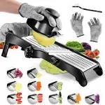 Mandoline Adjustable Stainless Steel Food Slicer | Masthome