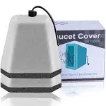 Outdoor Faucet Covers for Winter Freeze Protection, Foam Spigot Covers Winter Insulated for Outside,Hose Bib Cover for Winter (2 Pack)