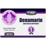 Nutramax Denamarin with S-Adenosylmethionine & Silybin Tablet Liver Supplement for Large Dogs