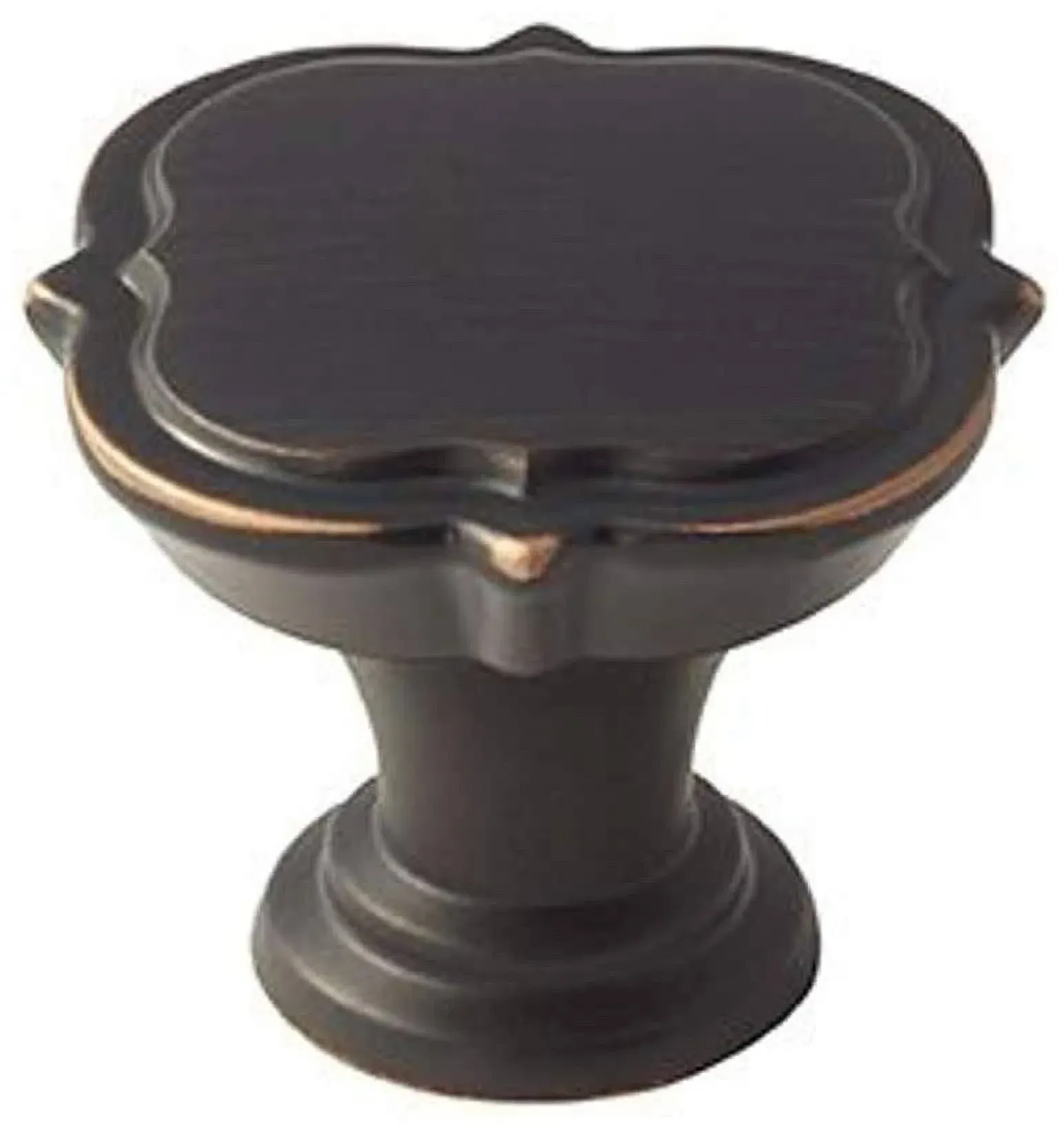 Amerock | Cabinet Knob | Oil Rubbed Bronze | 1-3/8 inch (35 mm) Diameter | Grace Revitalize | 1 Pack | Drawer Knob | Cabinet Hardware