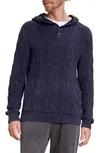 Cozychic™ Lite Cable Knit Hoodie In Indigo