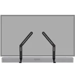 Echogear Soundbar Mount For Wall-Mounted TVs Model: EGAV-SSBTV1