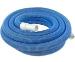 1-1/2 in. x 30 ft. Heavy Duty In-Ground Pool Vacuum Hose with Swivel Cuff